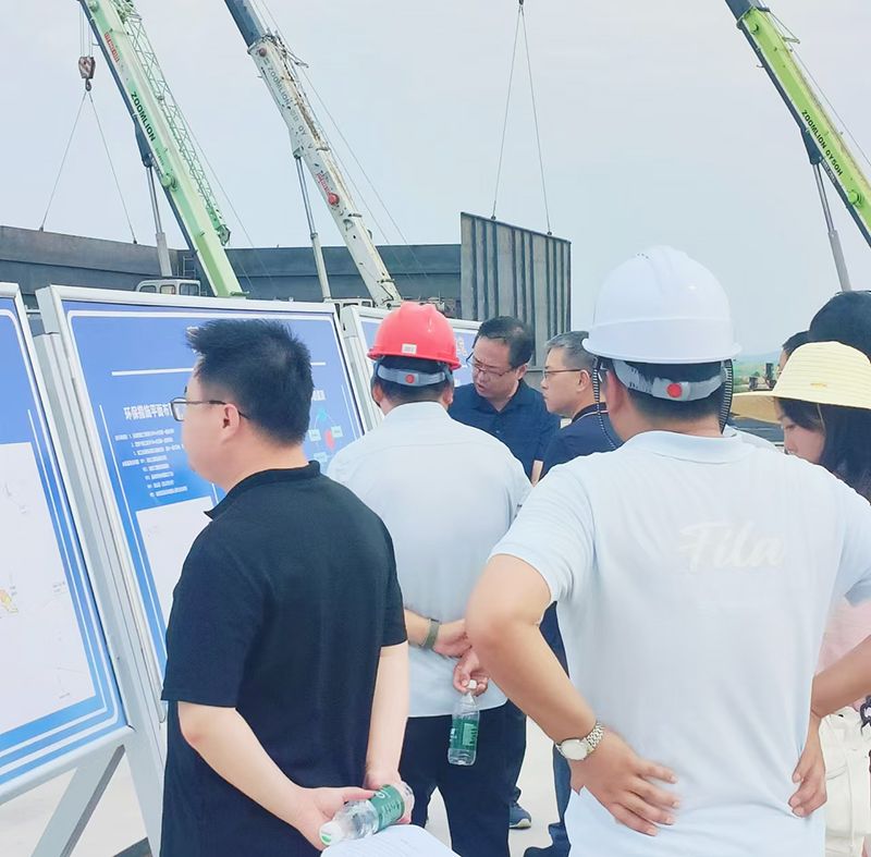 熱烈歡迎各領導視詧我司承建的南漪湖汚水處(chu)理項目